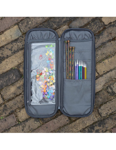 Estuche de almacenamiento para agujas y ganchillos Duradero