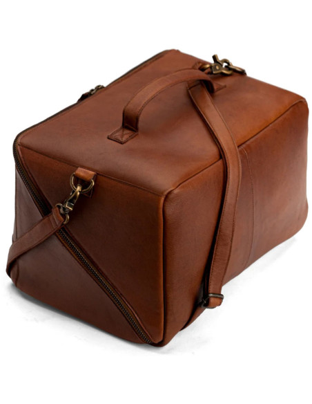 Bolso bandolera Muud Cleo XL - Marrón Rico