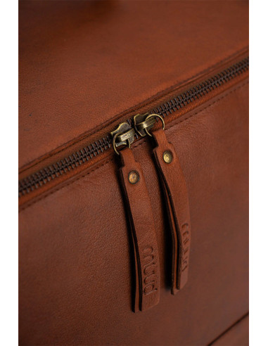 Bolso bandolera Muud Cleo XL - Marrón Rico