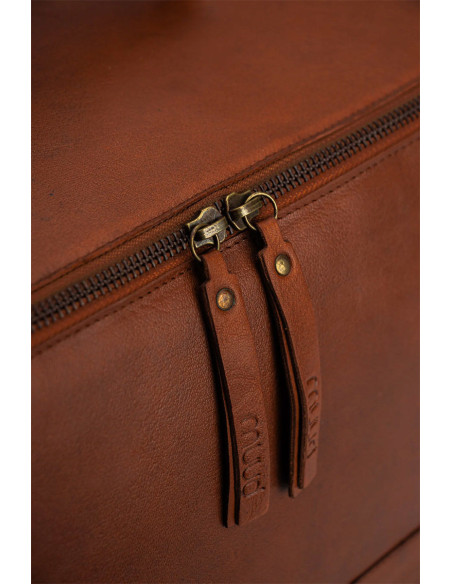 Bolso bandolera Muud Cleo XL - Marrón Rico