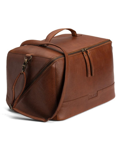 Bolso bandolera Muud Cleo XL - Marrón Rico