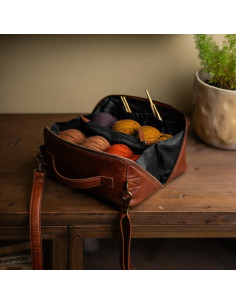 Bolso bandolera Muud Cleo - Marrón Rico