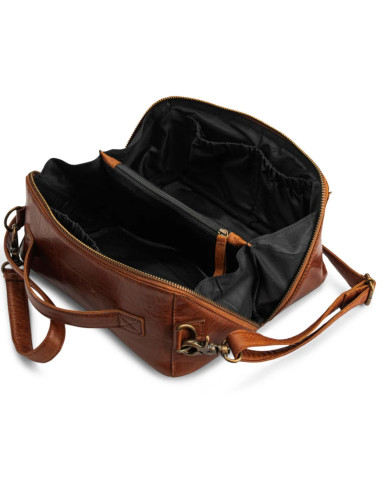 Bolso bandolera Muud Cleo - Marrón Rico