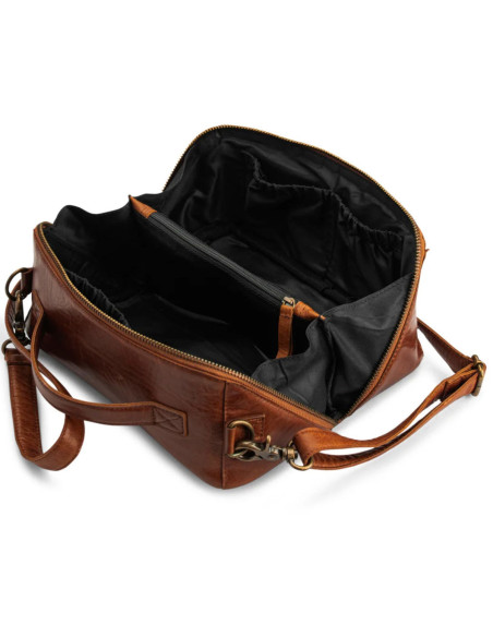 Bolso bandolera Muud Cleo - Marrón Rico