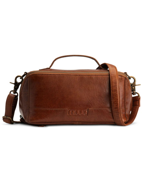 Bolso bandolera Muud Cleo - Marrón Rico