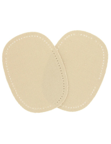 Par de codos y rodillas - Terciopelo Beige