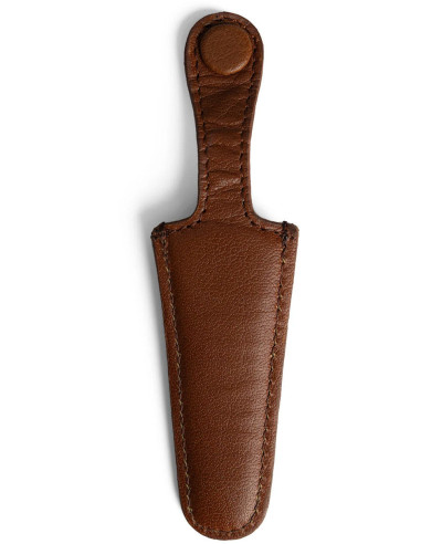Funda de protección de cuero para tijeras de bordar Muud Espoo - Marrón Rico