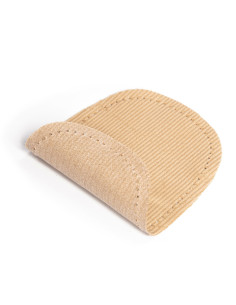Par de codos y rodillas - Terciopelo Beige 2