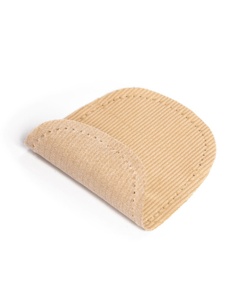 Par de codos y rodillas - Terciopelo Beige