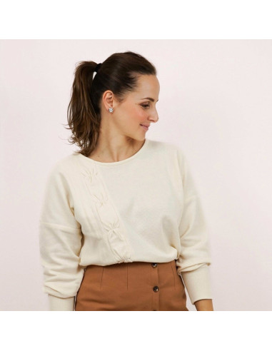 Patrón de suéter Junon - Anna Rose patterns