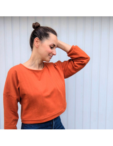 Patrón de suéter Junon - Anna Rose patterns