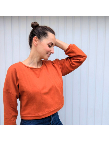 Patrón de suéter Junon - Anna Rose patterns