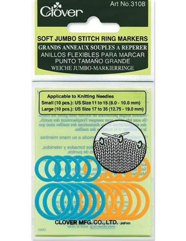 Grandes anillos flexibles para detectar