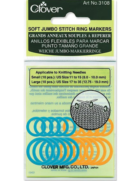 Grandes anillos flexibles para detectar