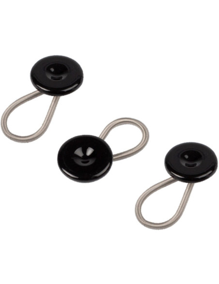 Juego de 3 botones de extensión - Negro
