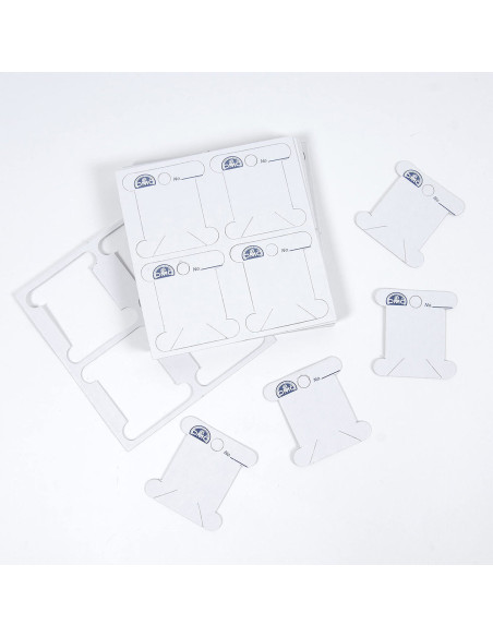 Juego de 56 tarjetas para hilos de bordar DMC