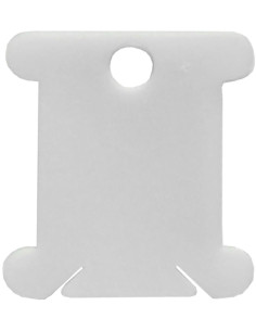 Juego de 100 tarjetas de plástico para hilos de bordar Restyle