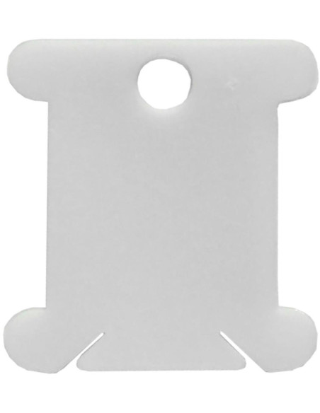 Juego de 100 tarjetas de plástico para hilos de bordar Restyle