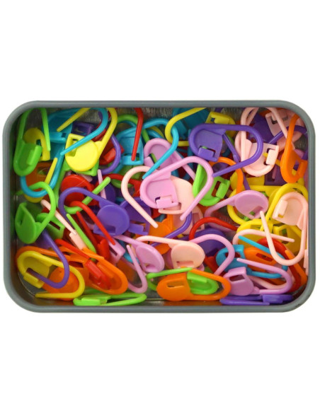 Caja de 80 marcadores de malla bloqueables de 23 mm Durable