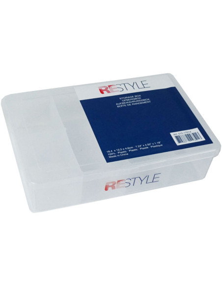 Caja de almacenamiento compacta con 7 compartimentos Restyle