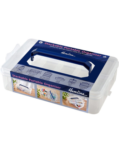 Caja de almacenamiento modular y apilable