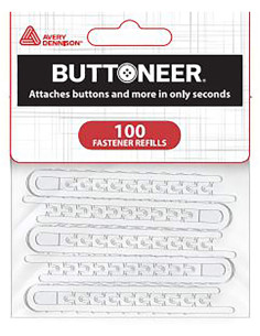 Juego de 100 grapas de recarga para la herramienta de colocación de botones