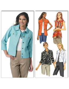 Patrón de chaqueta - Butterick 5616