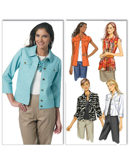 Patrón de chaqueta - Butterick 5616