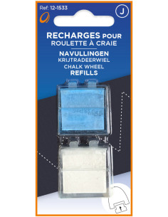 Recargas para rueda de tiza