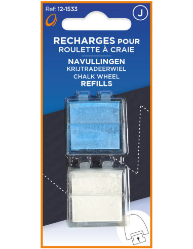 Recargas para rueda de tiza