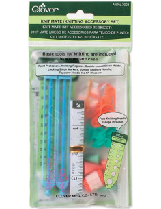 Kit de accesorios de tejido Clover
