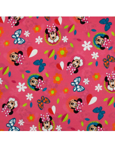 Tejido de punto Minnie - Mariposa y corazón 2