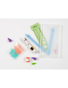 Kit de accesorios de tejido Clover 2