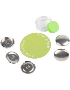 Caja de 3 botones para cubrir con herramienta de colocación Bohin - 27 mm 2