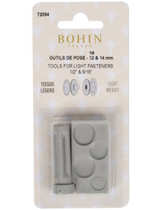 Herramienta de colocación para telas ligeras Bohin
