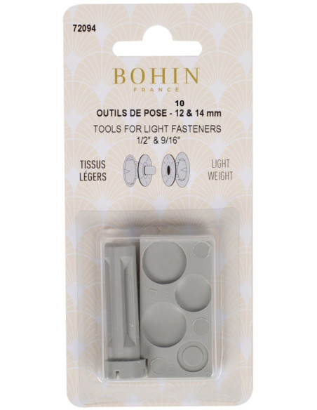 Herramienta de colocación para telas ligeras Bohin