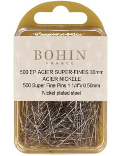 Caja de 500 alfileres superfinos Bohin 2