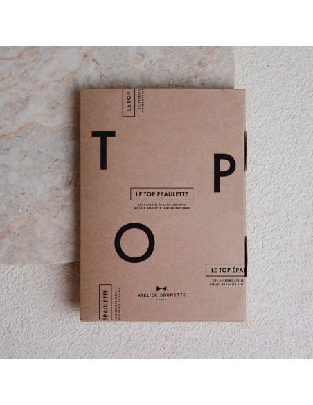 Patrón EL top hombrera - Atelier Brunette