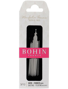 Agujas para hilvanar y fruncir, modelo Bohin