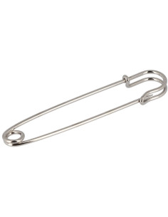 Alfiler de kilt gigante 100 mm - Plata Bohin 2