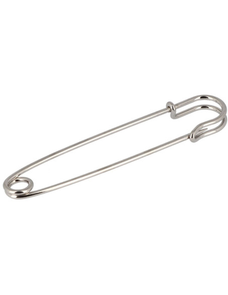 Alfiler de kilt gigante 100 mm - Plata Bohin