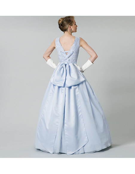 Patrón de vestido año 1956 - Vogue 8729