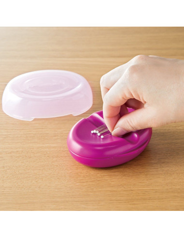 Caja de alfileres magnética Clover