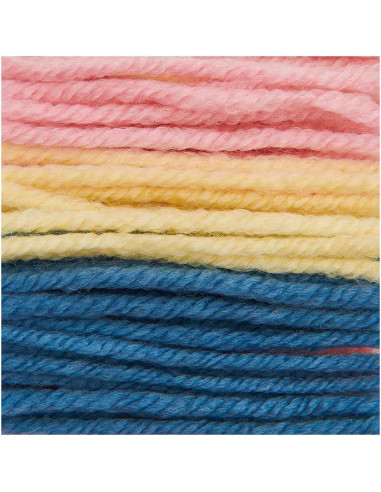 Fil à nouer 6,5 cm marbré Rico Hooki Hooki