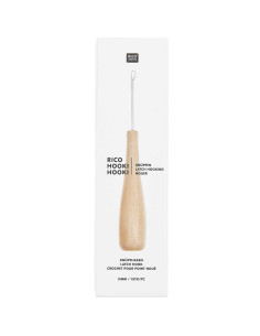 Gancho para punto anudado de 3 mm Hooki Hooki Rico 2
