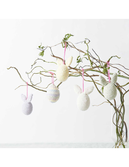 Kit de crochet - Huevos de Pascua