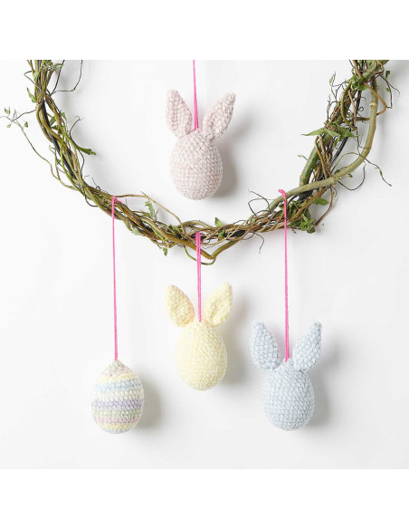 Kit de crochet - Huevos de Pascua