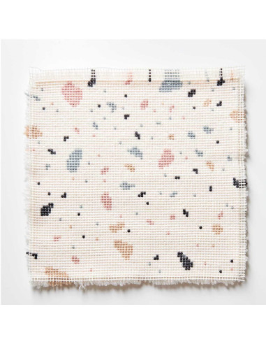 Kit de anudado - Cojín Terrazzo