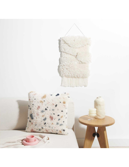 Kit de anudado - Cojín Terrazzo