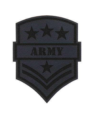 Motivo extra fino escudo army - Azul marino